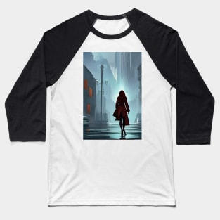 Mysterious woman Baseball T-Shirt